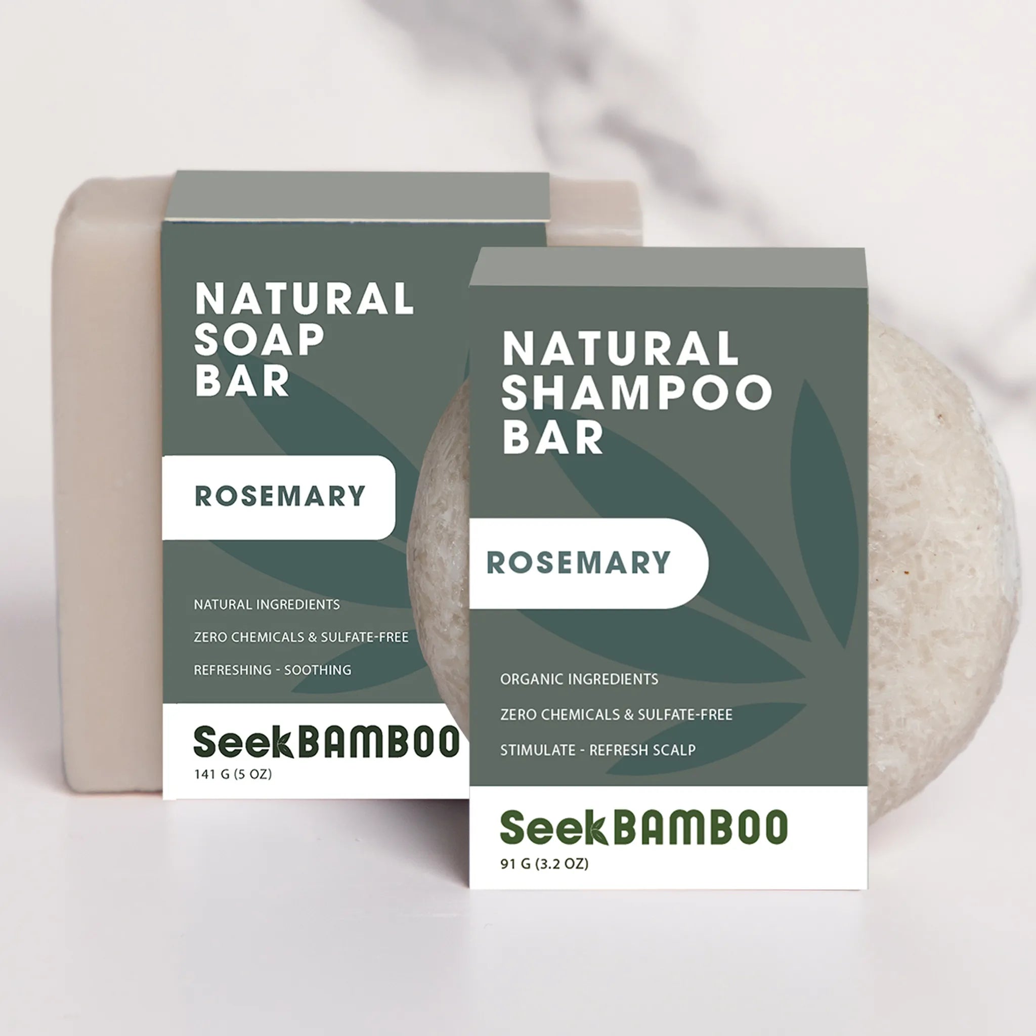 rosemary shampoo and soap