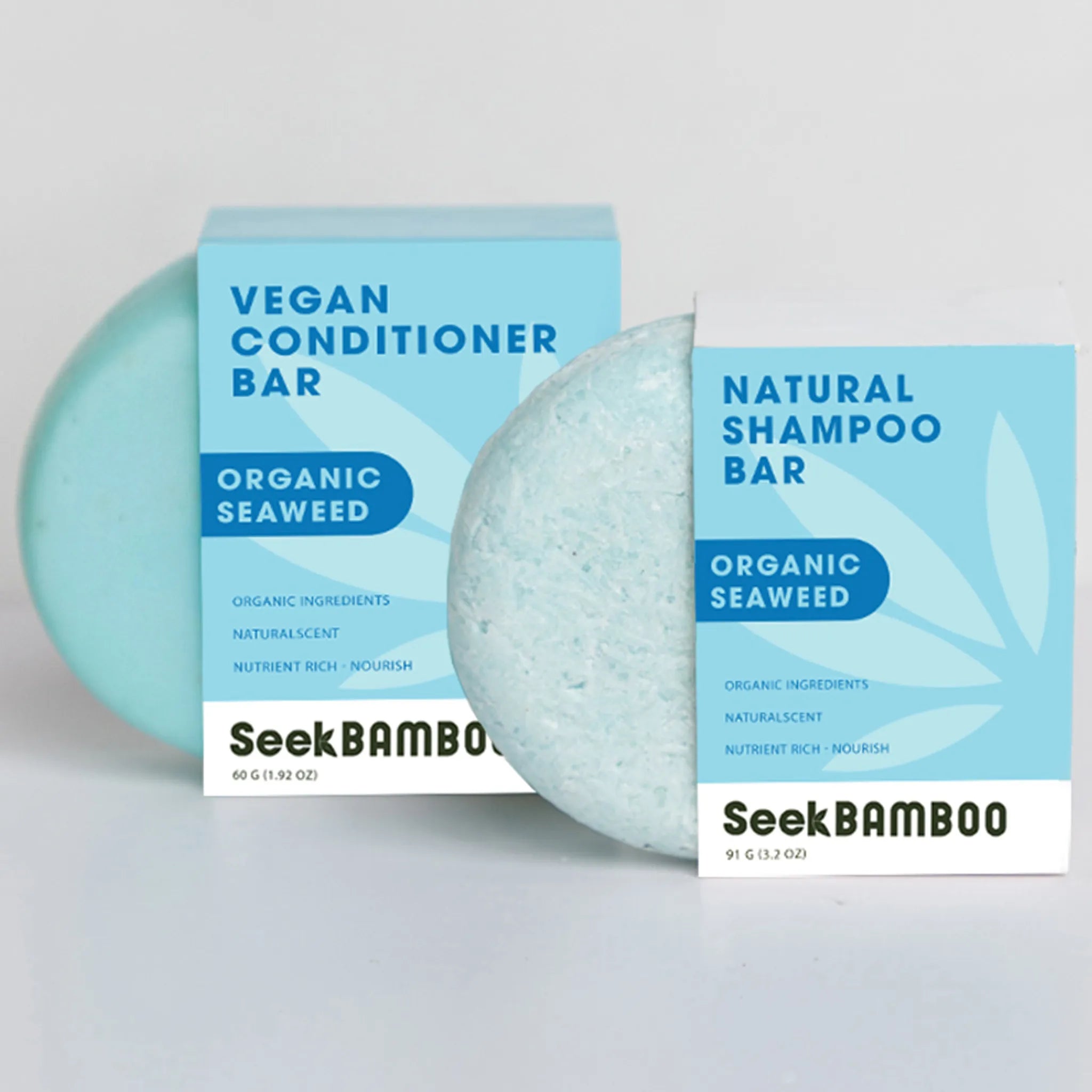 shampoo and conditioner seaweed scented