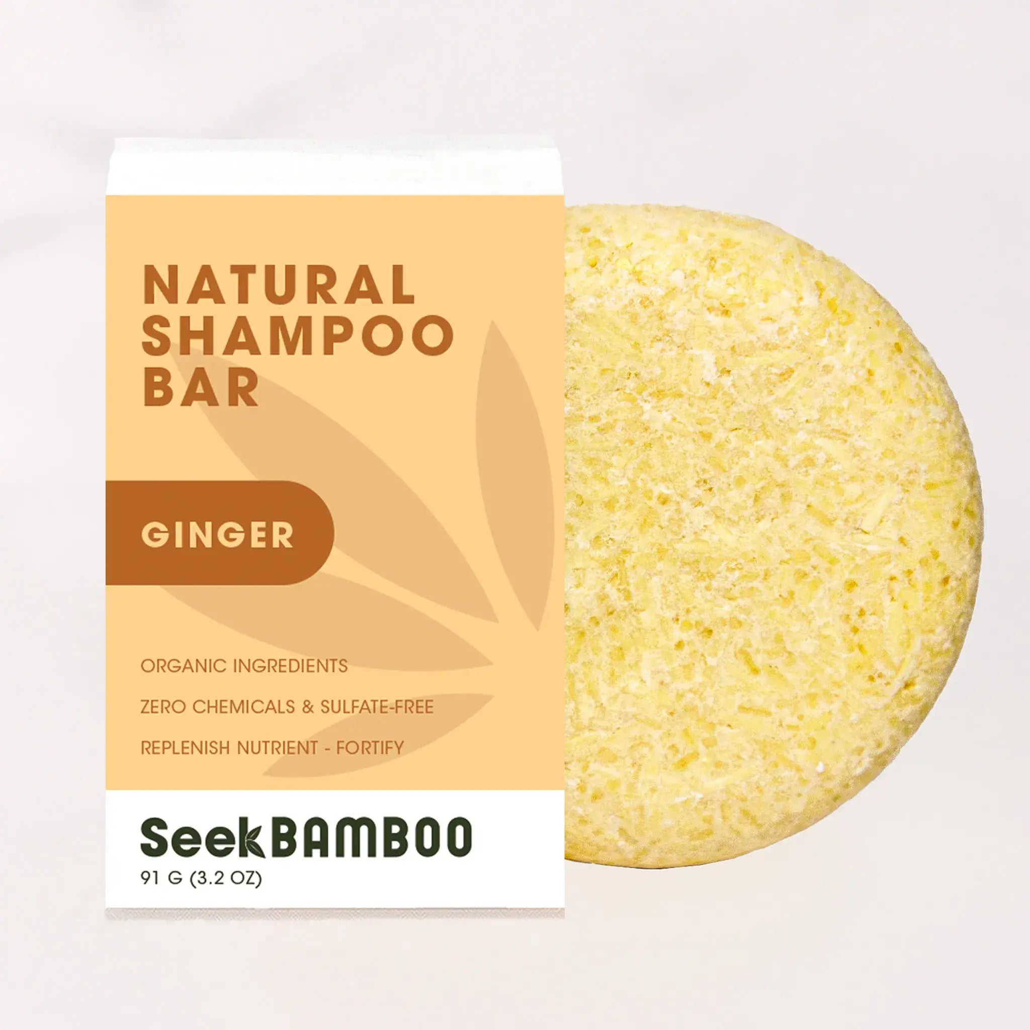 ginger shampoo bar sls-free