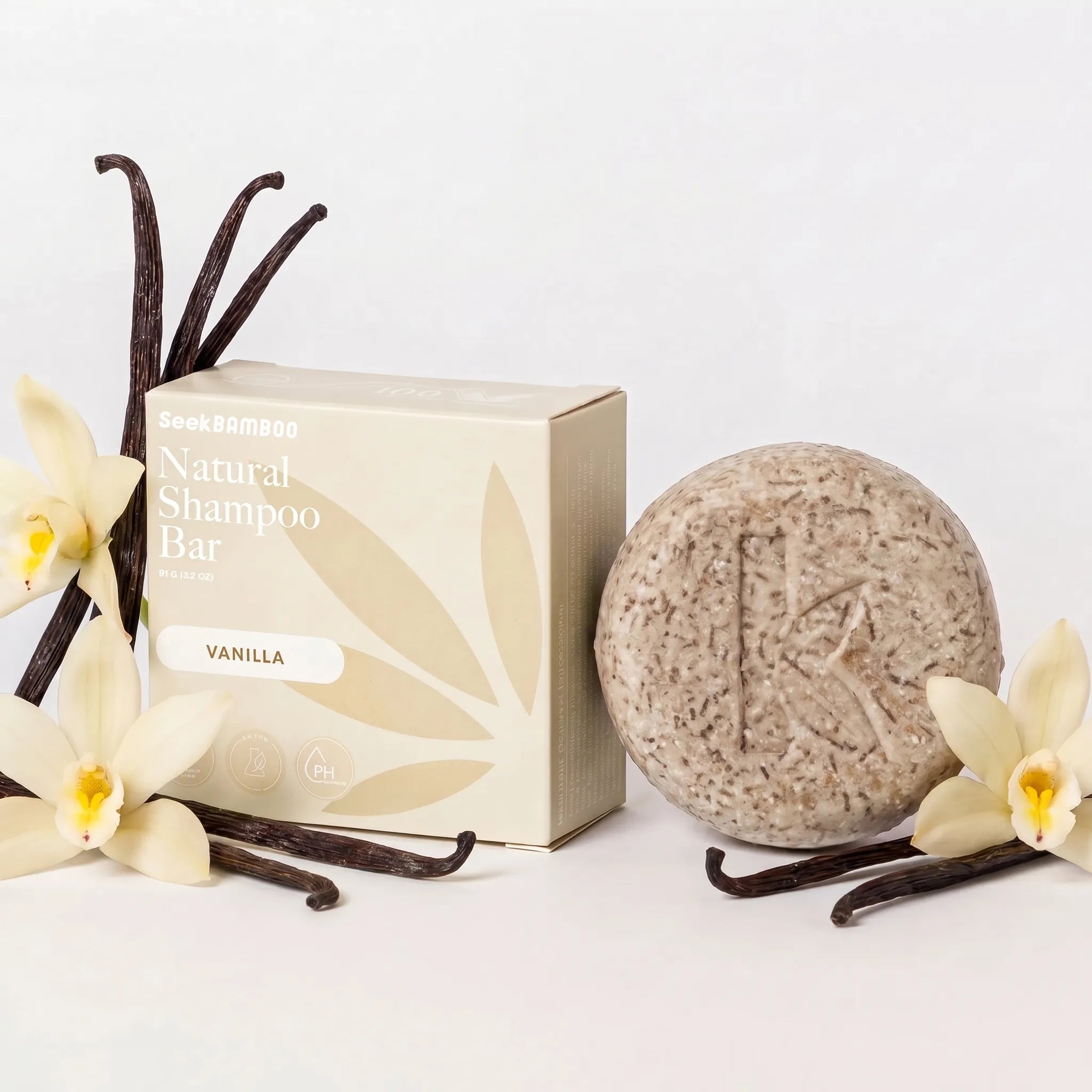 vanilla shampoo bar