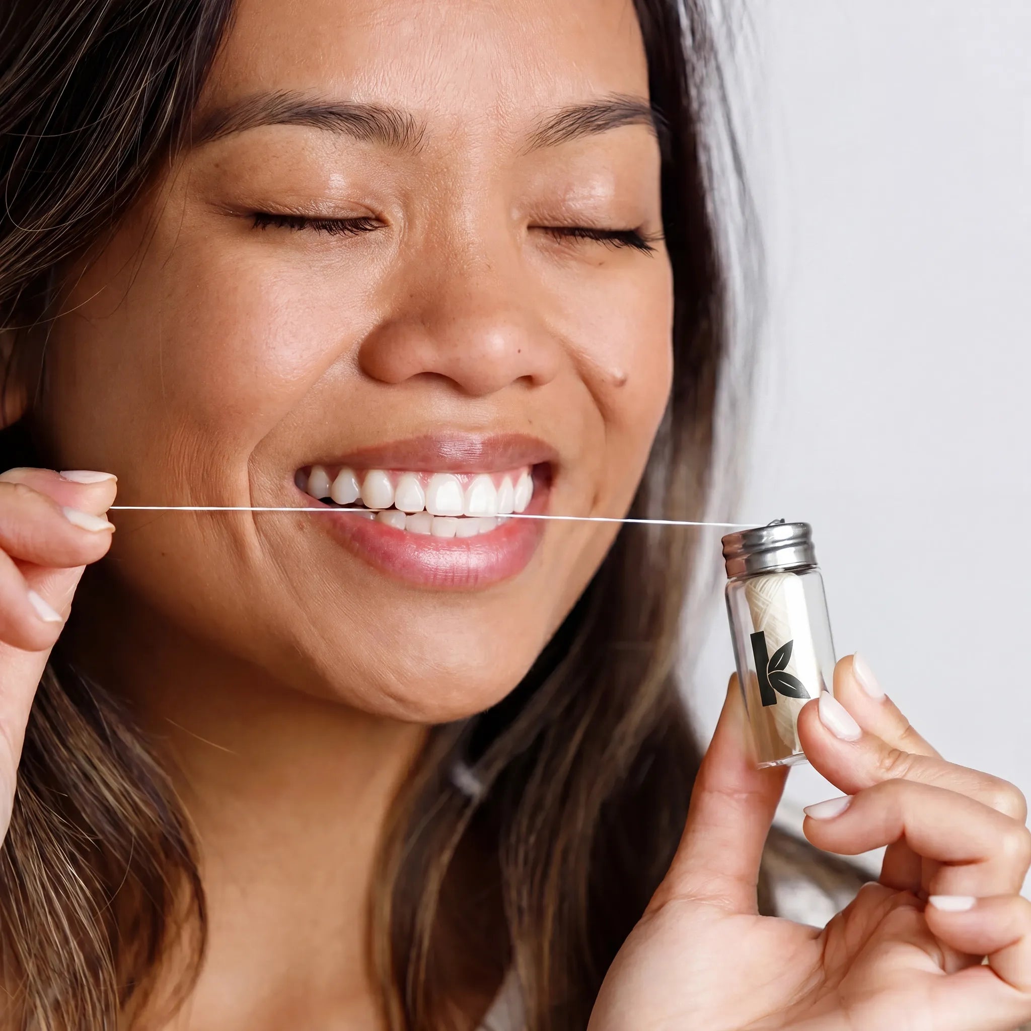 natural tooth floss