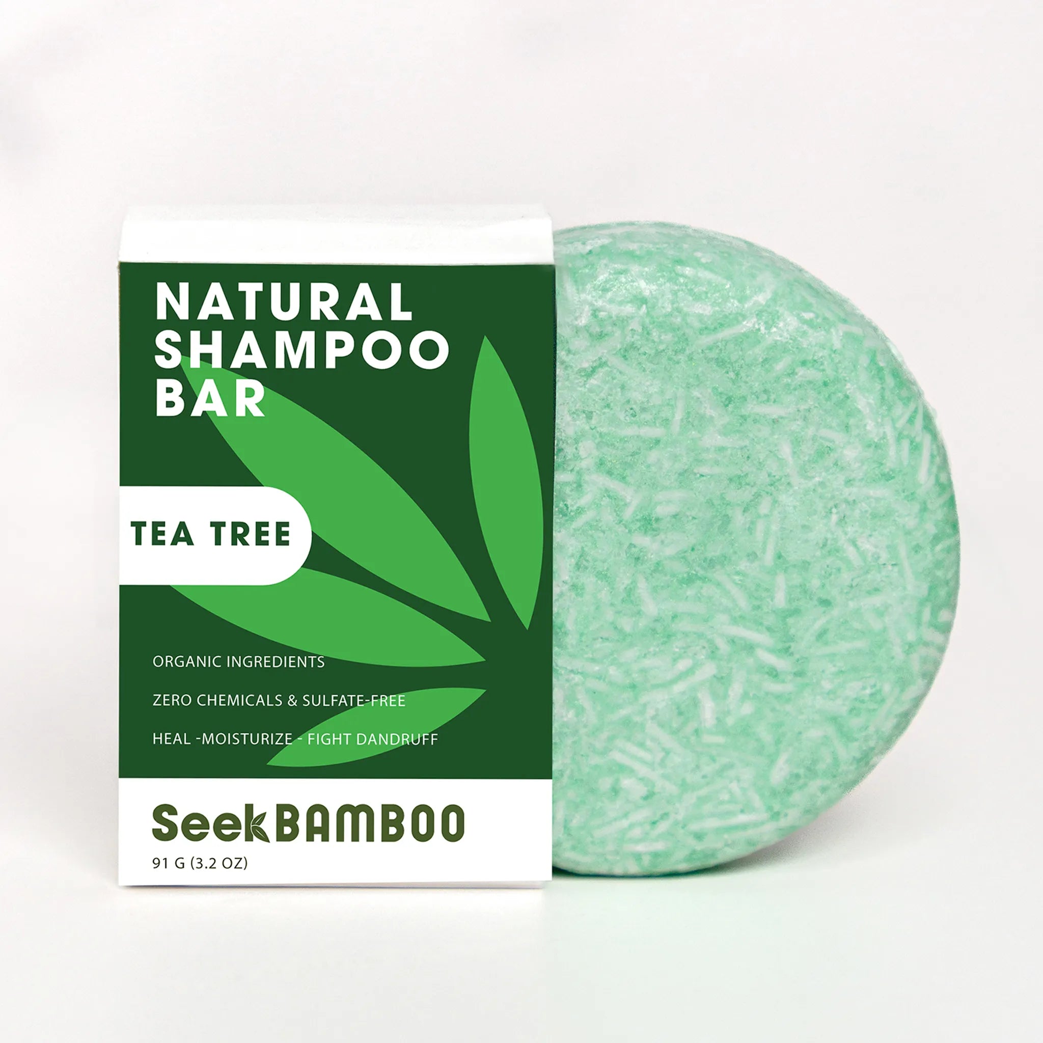 solid bar shampoo - tea tree
