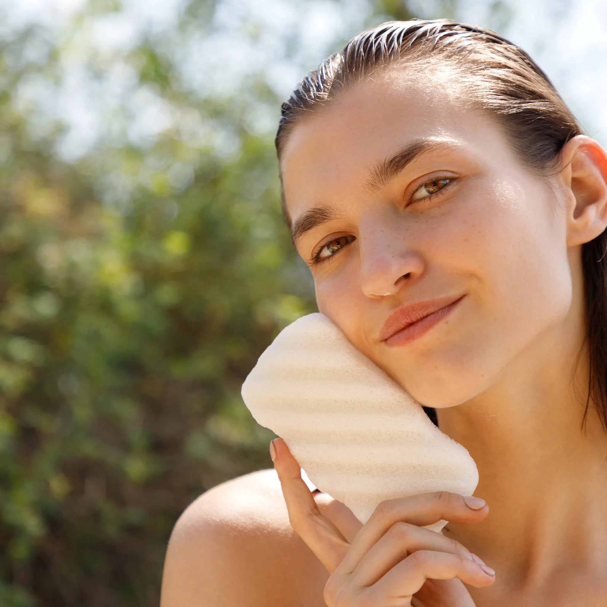 Unscented Konjac Body Sponge