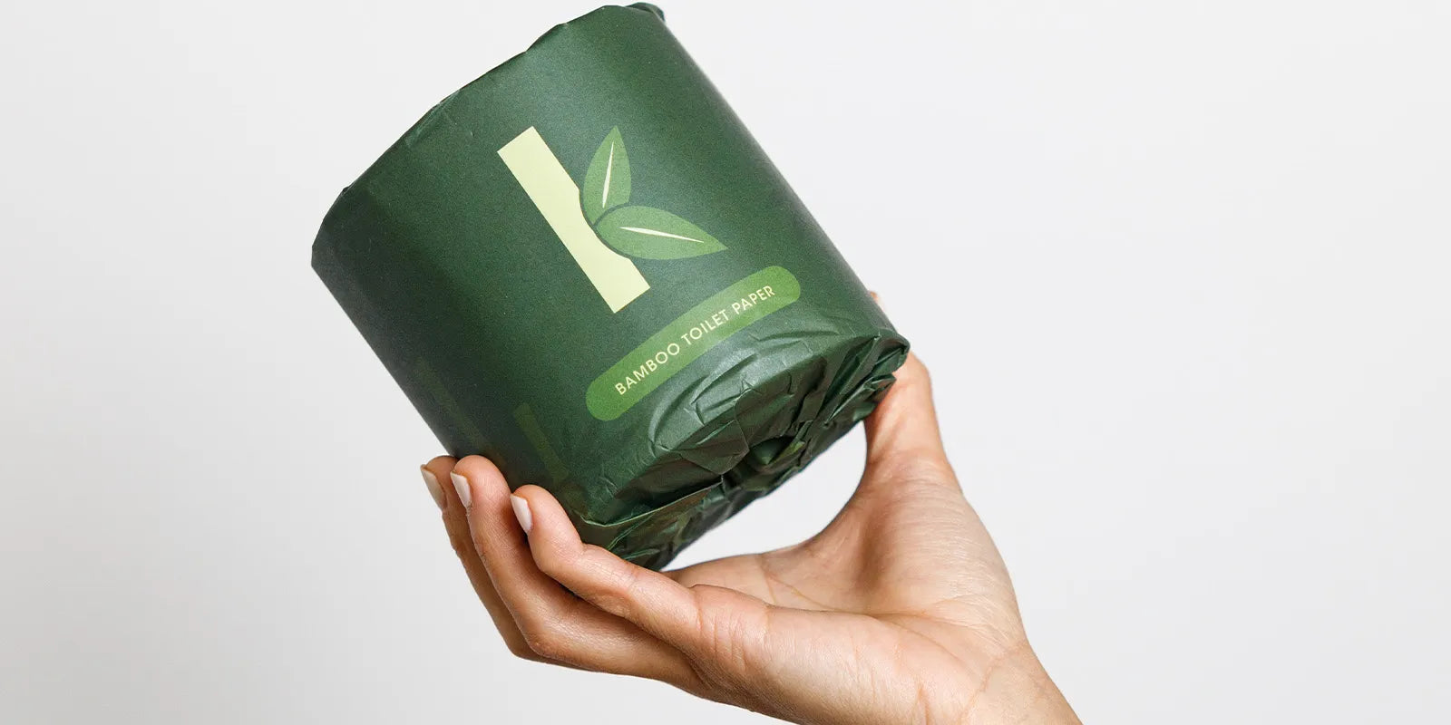 Zero-waste bamboo toilet paper