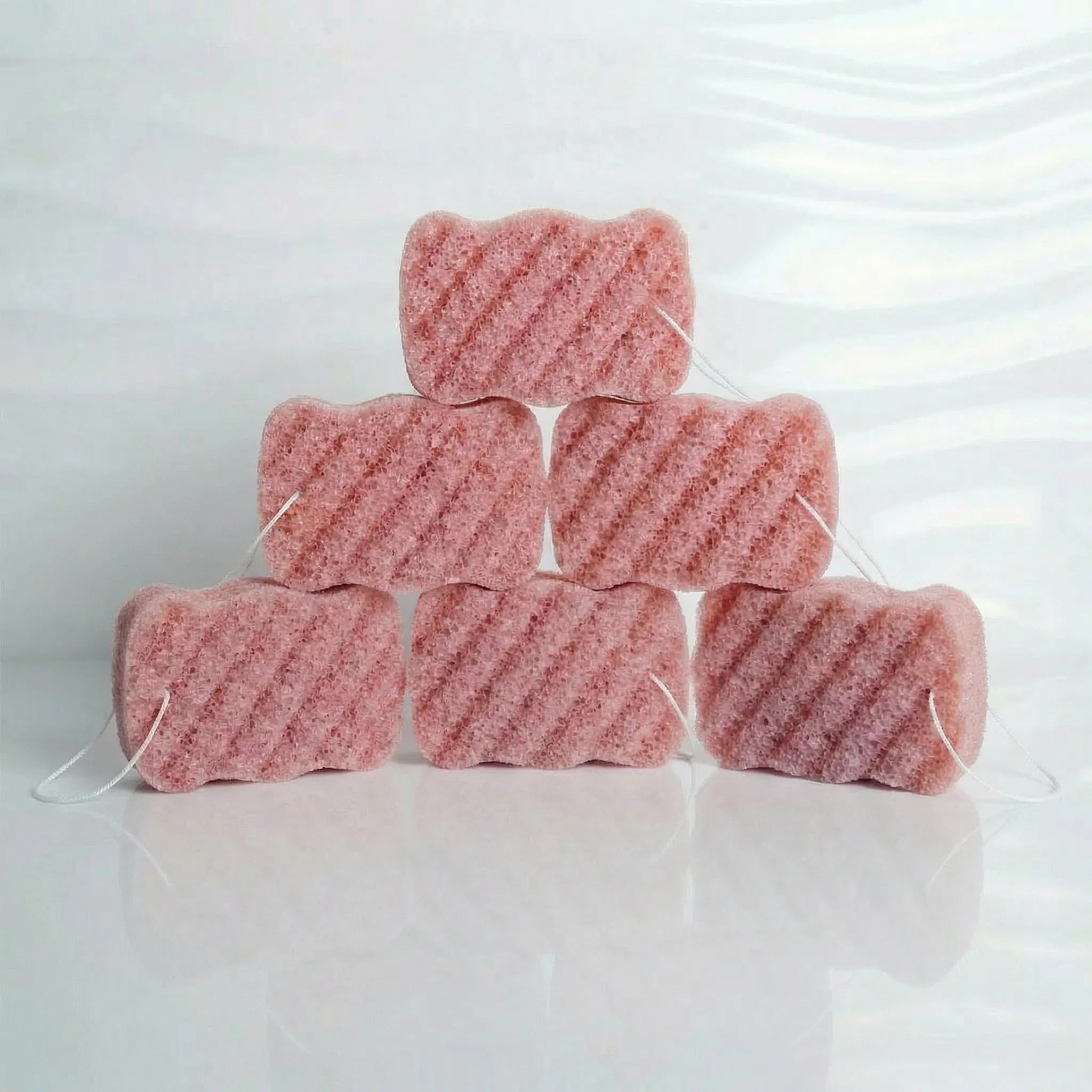 Pink Clay Konjac Body Sponge