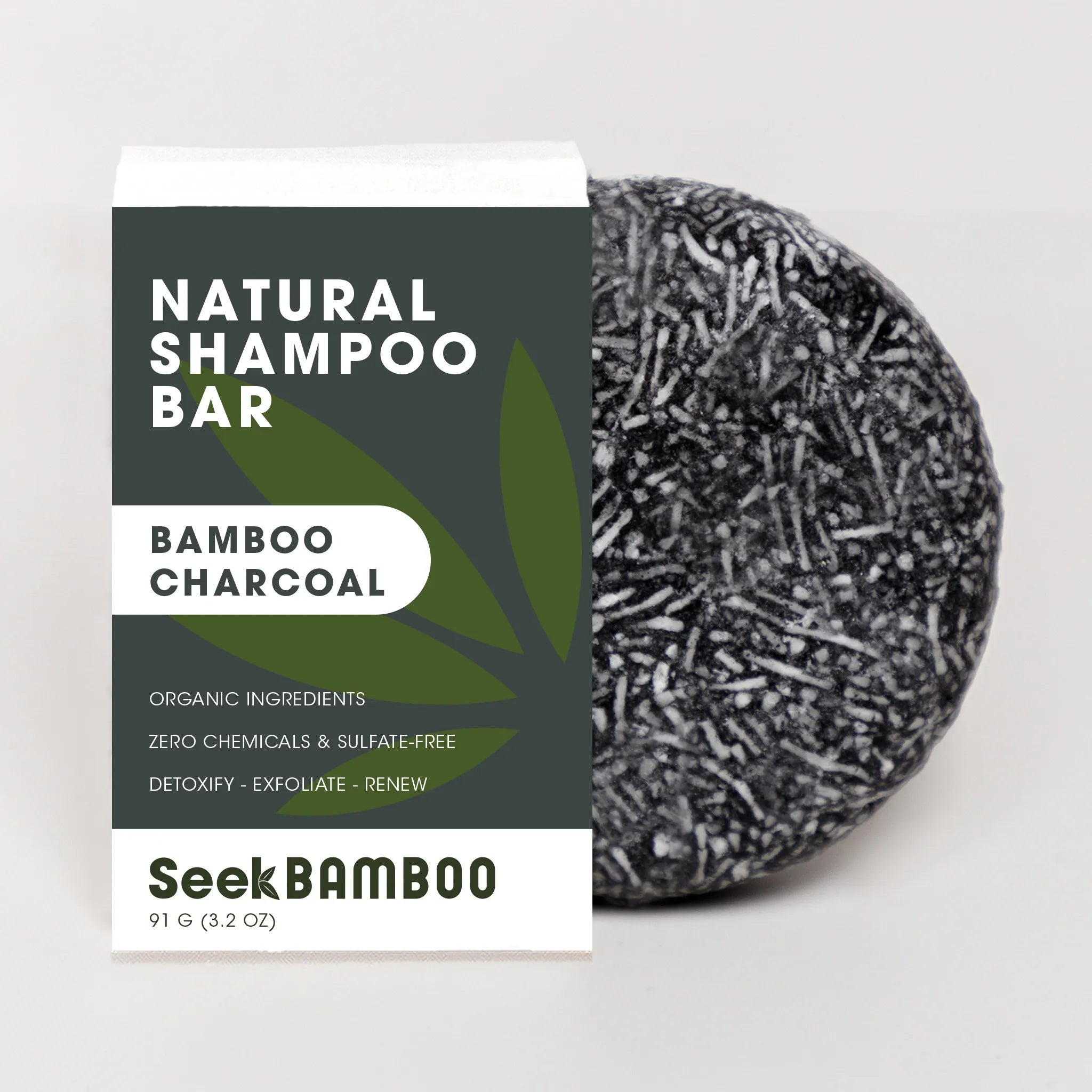 Charcoal Shampoo Bar From Seek Bamboo