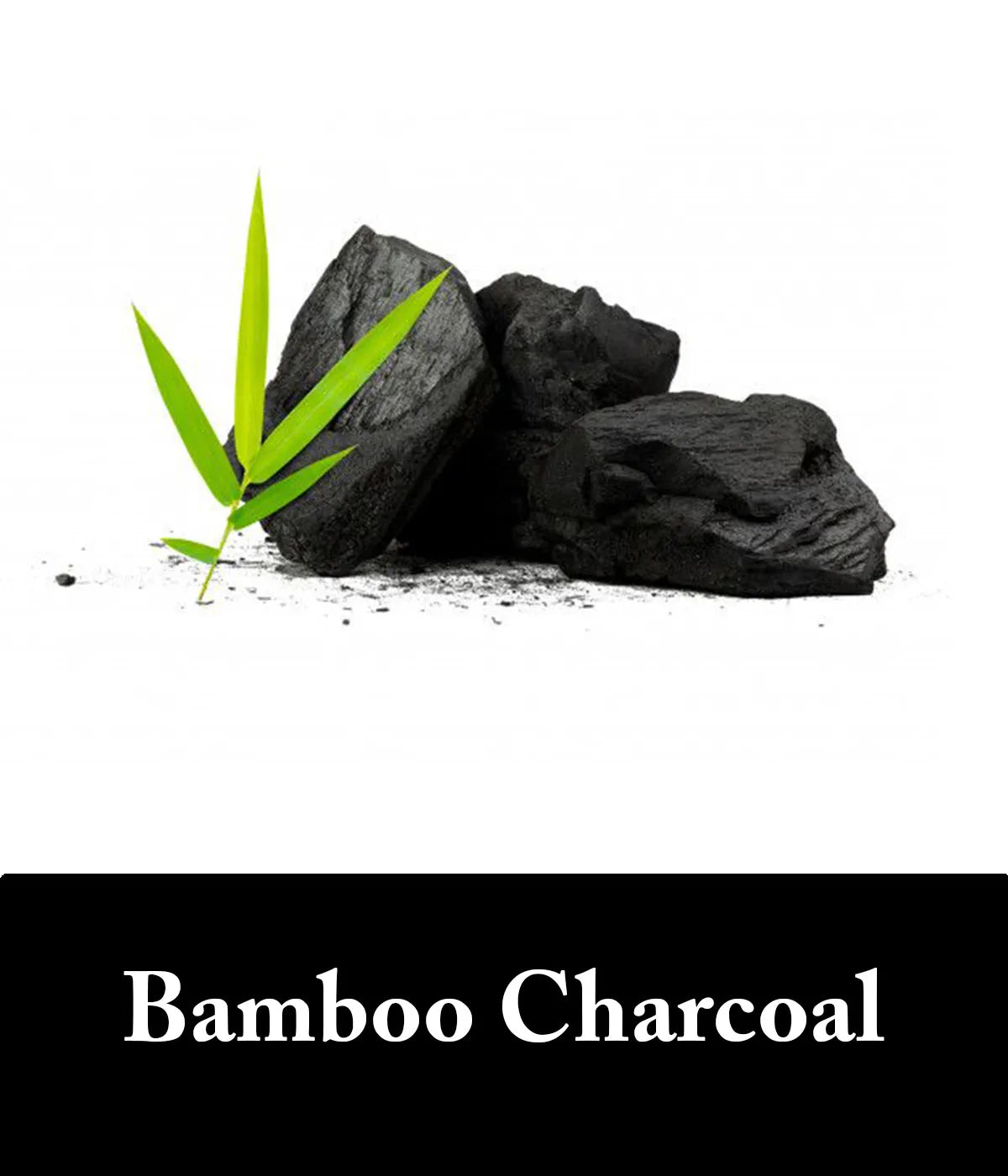 bamboo charcoal ingredient in a charcoal shampoo