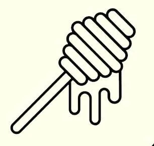 icon for honey shampoo