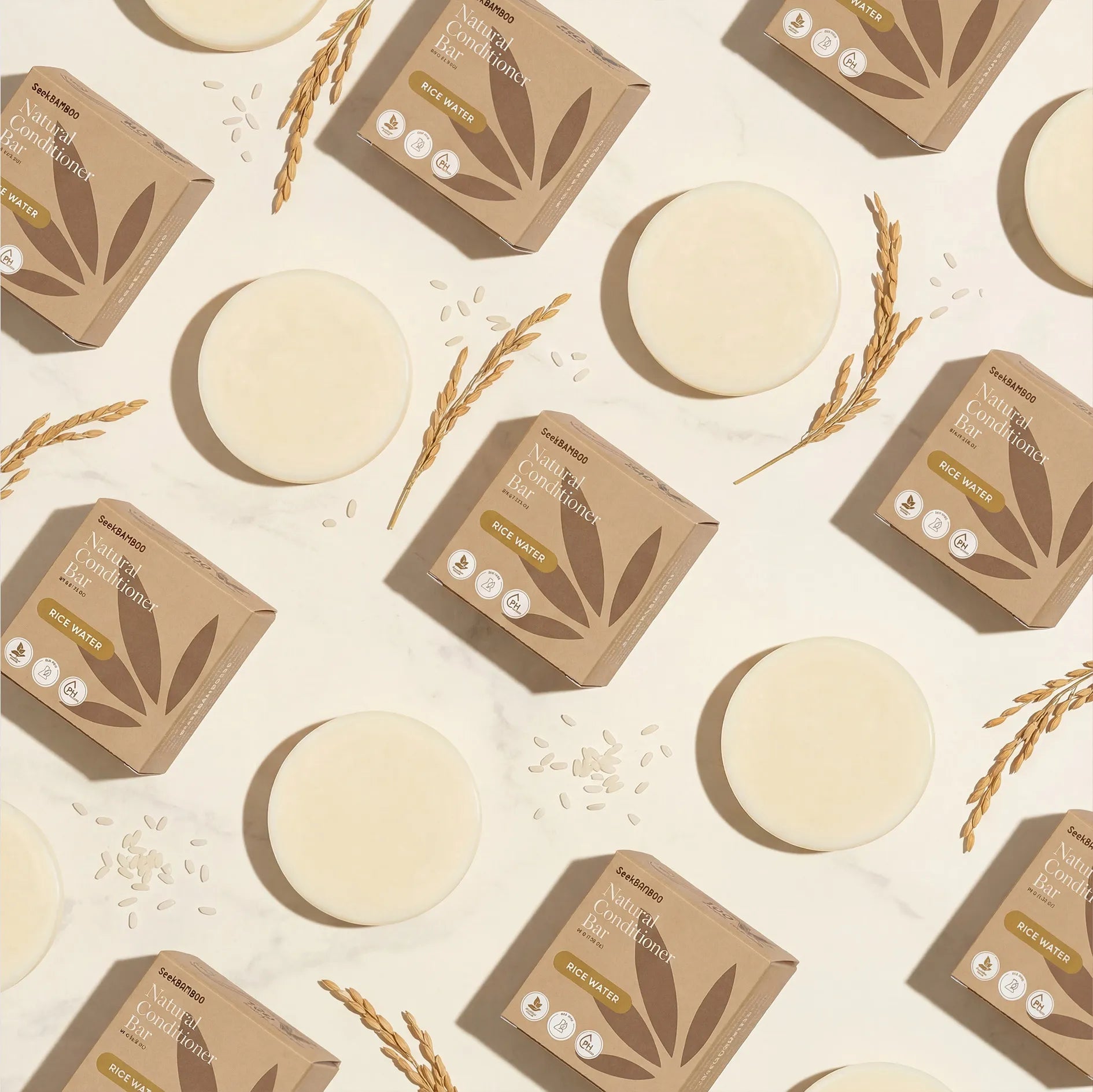Rice Water Protein Conditioner Bars For Seek Bamboo