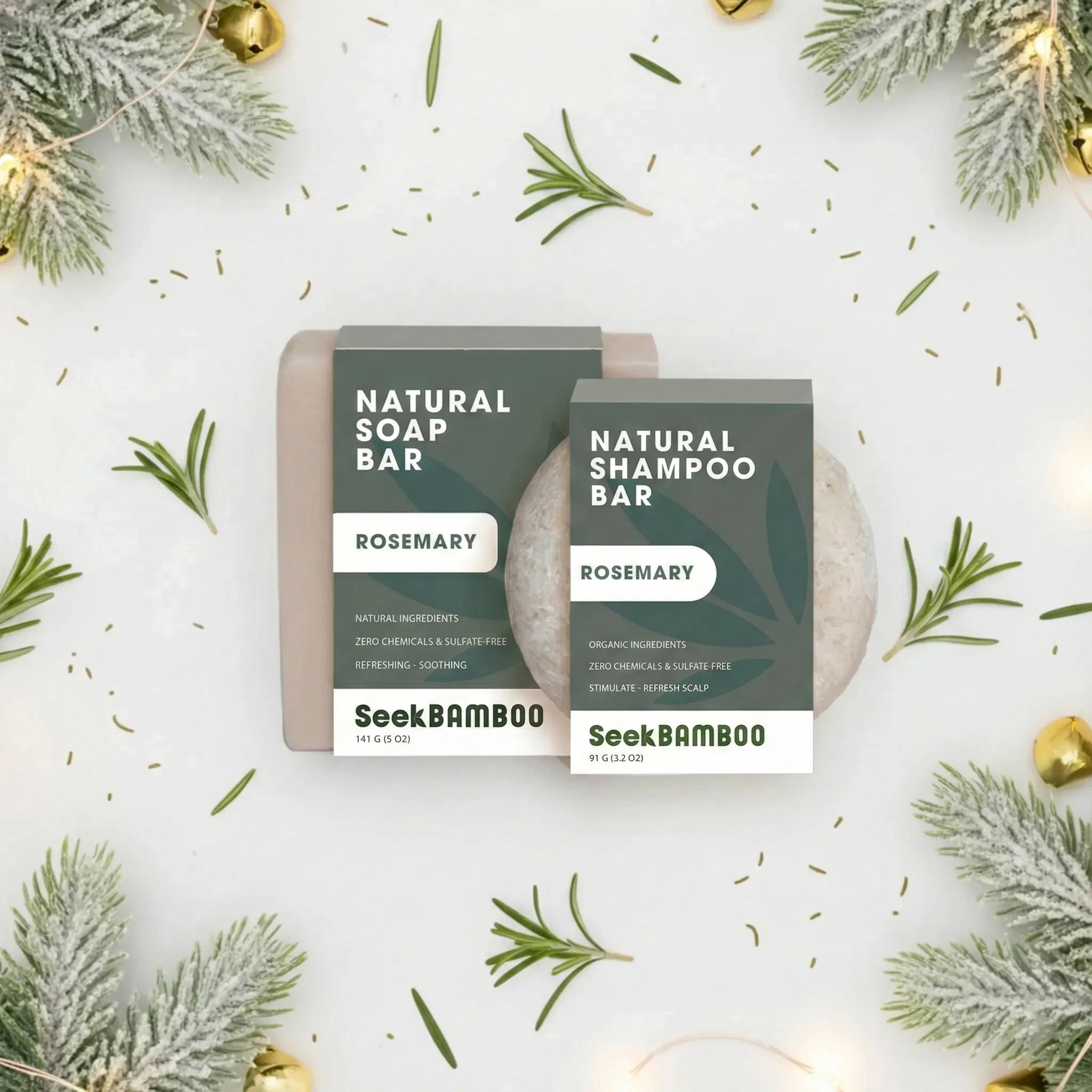 Rosemary Shampoo and soap holiday sale