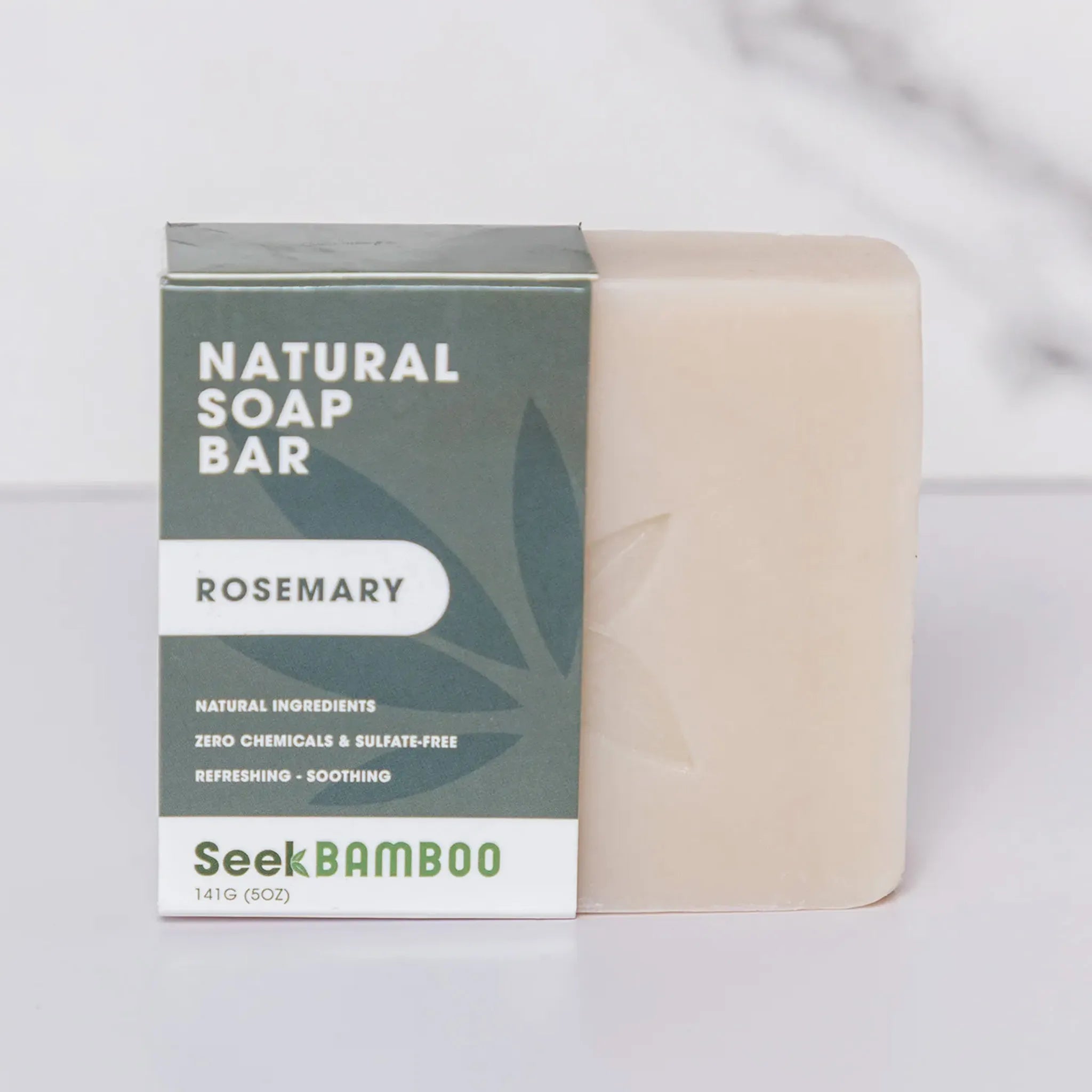 rosemary soap bar - seek bamboo