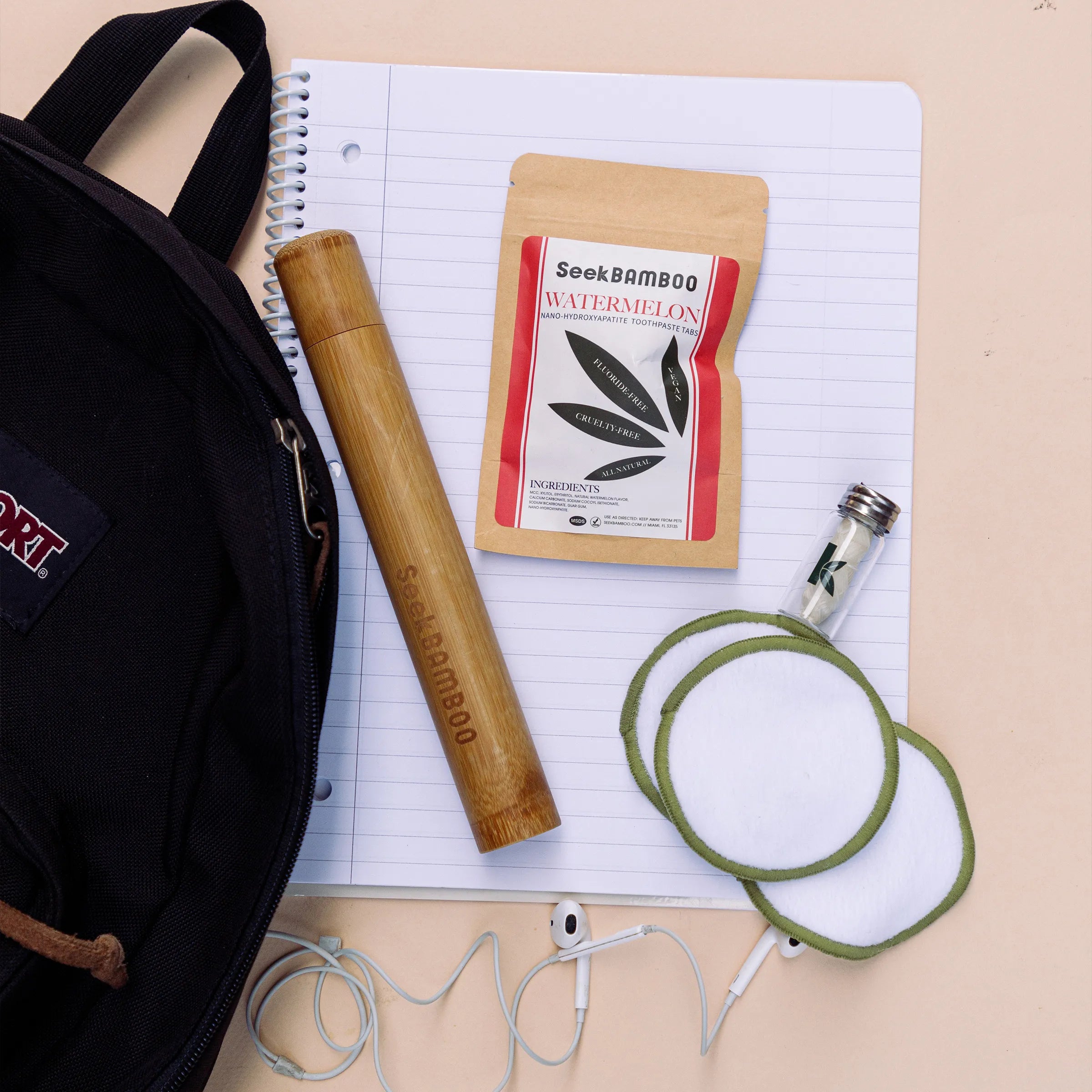 Bamboo Travel Case