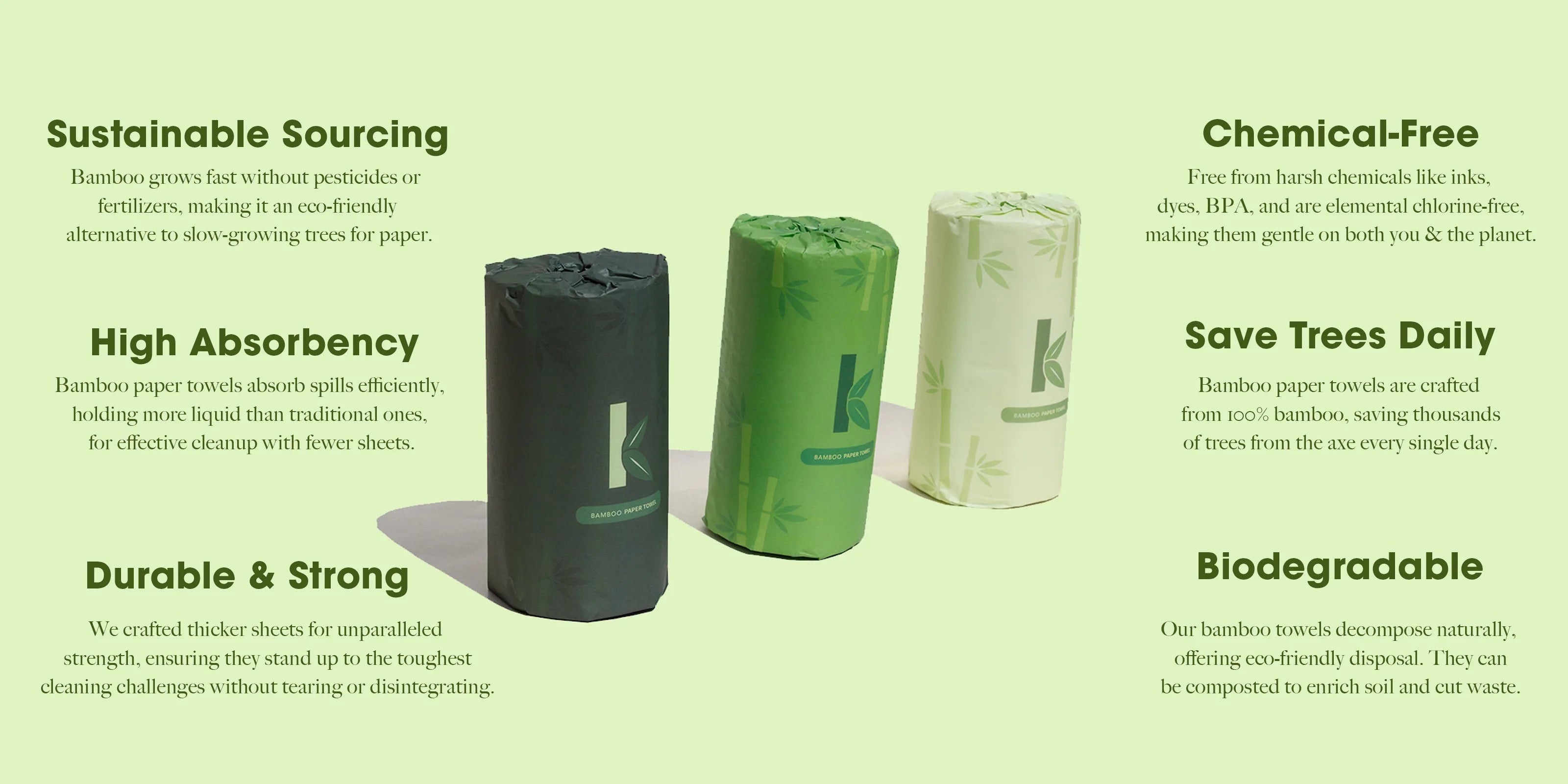 Seek Bamboo Paper Towel Facts