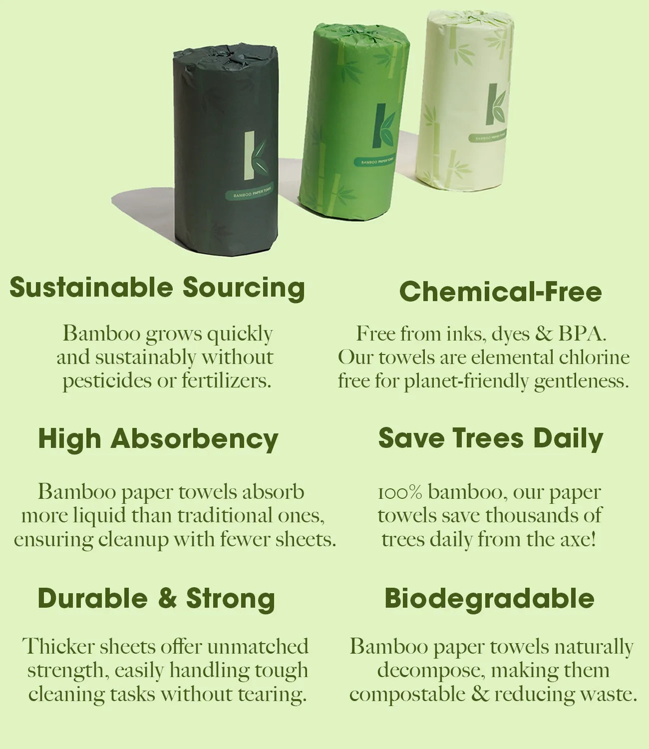 Seek Bamboo Paper Towels Facts