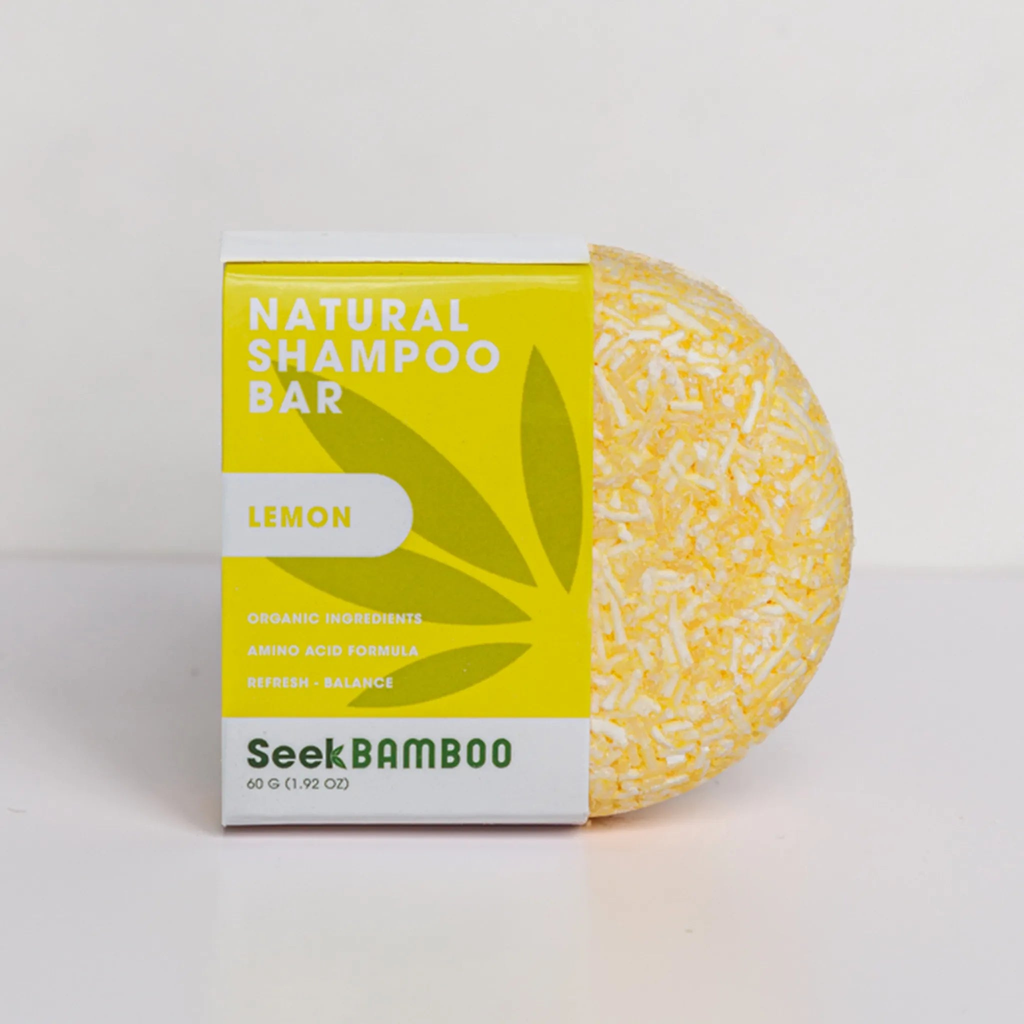 lemon shampoo for a product image for a straight hair shampoo