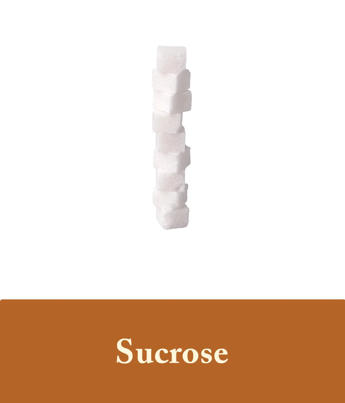 a photo representation of sucrose, an ingredient of the ginger shampoo bar by seek bamboo