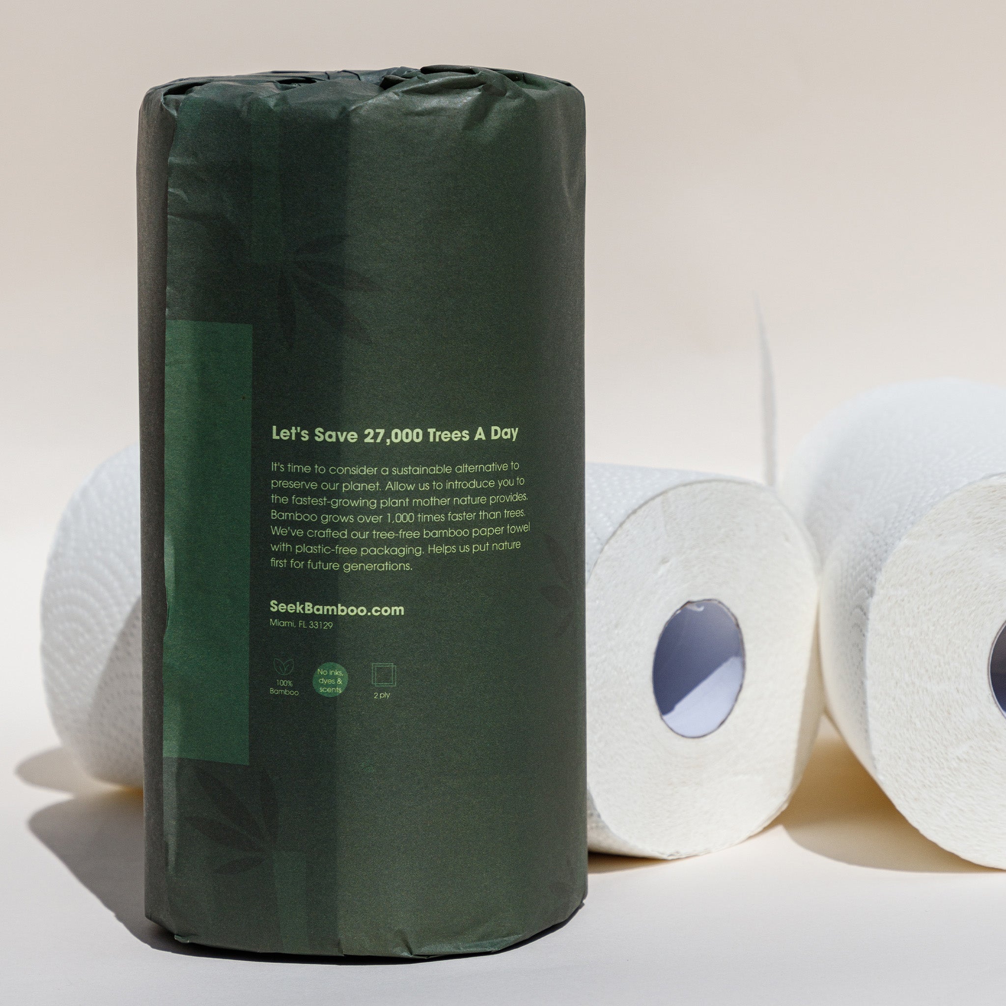 Save Trees with Seek Bamboo Paper Towels