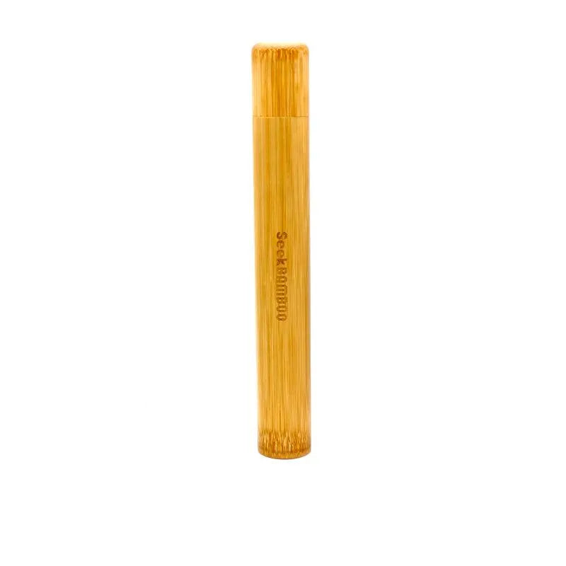 Bamboo Travel Case for toothbrush