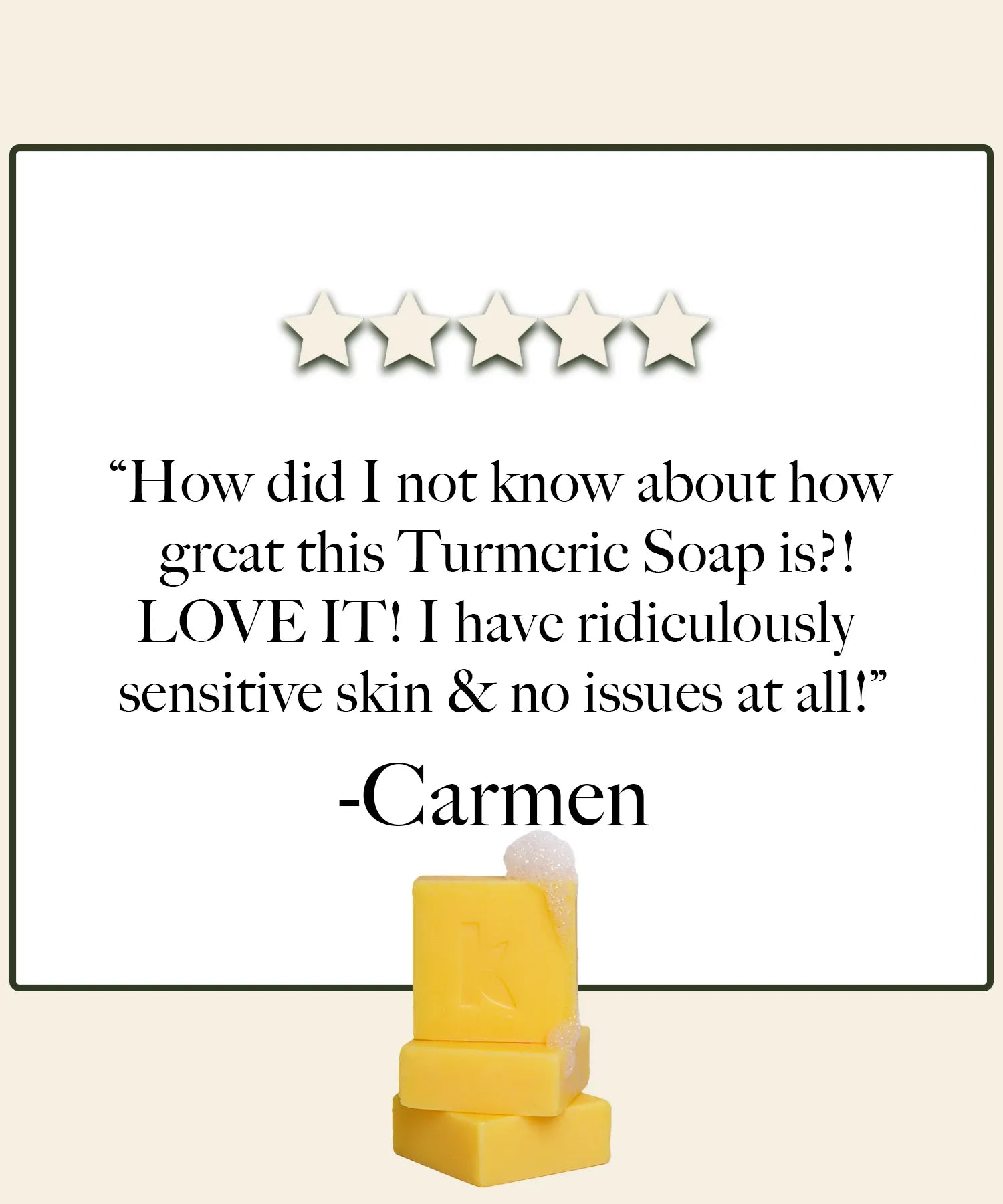 Turmeric Soap Review