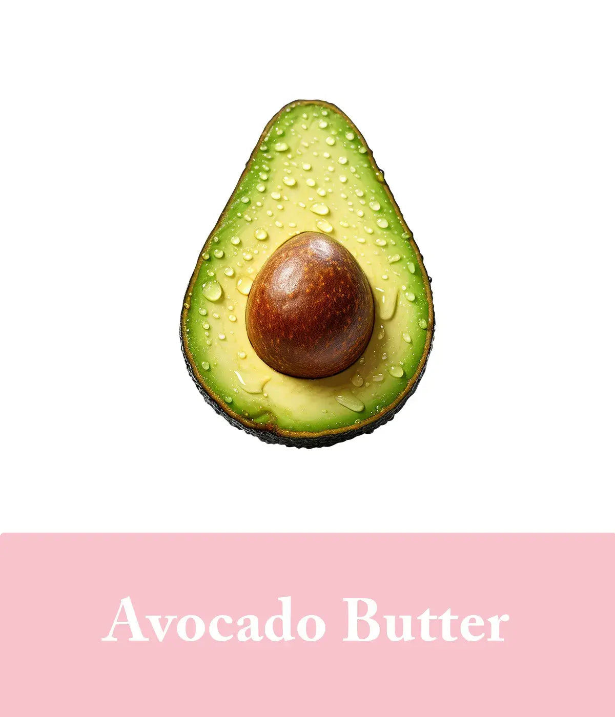 rose soap with avocado butter
