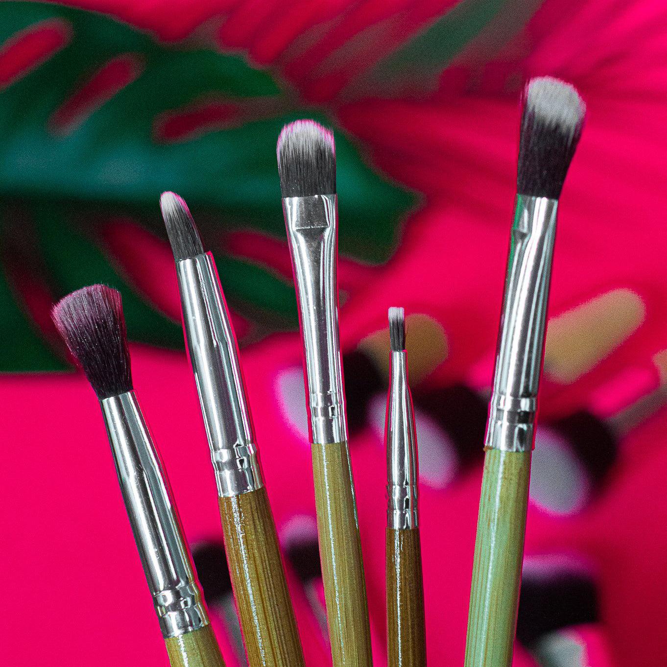 Natural Bamboo Makeup Brushes