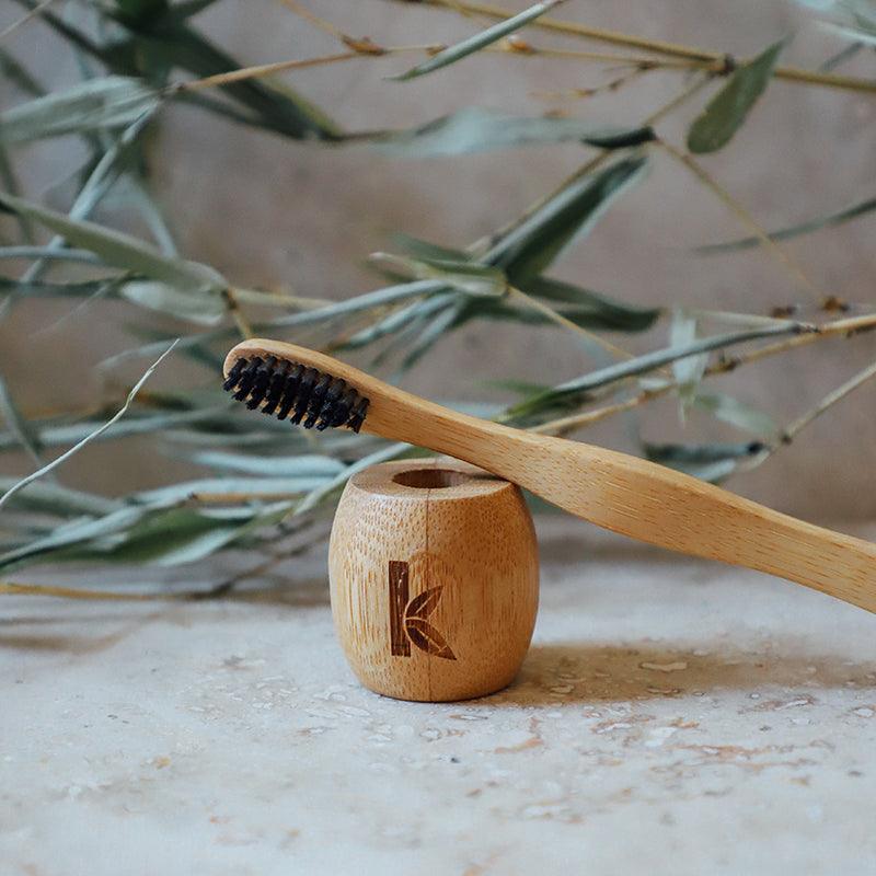 Bamboo Holder for Toothbrush