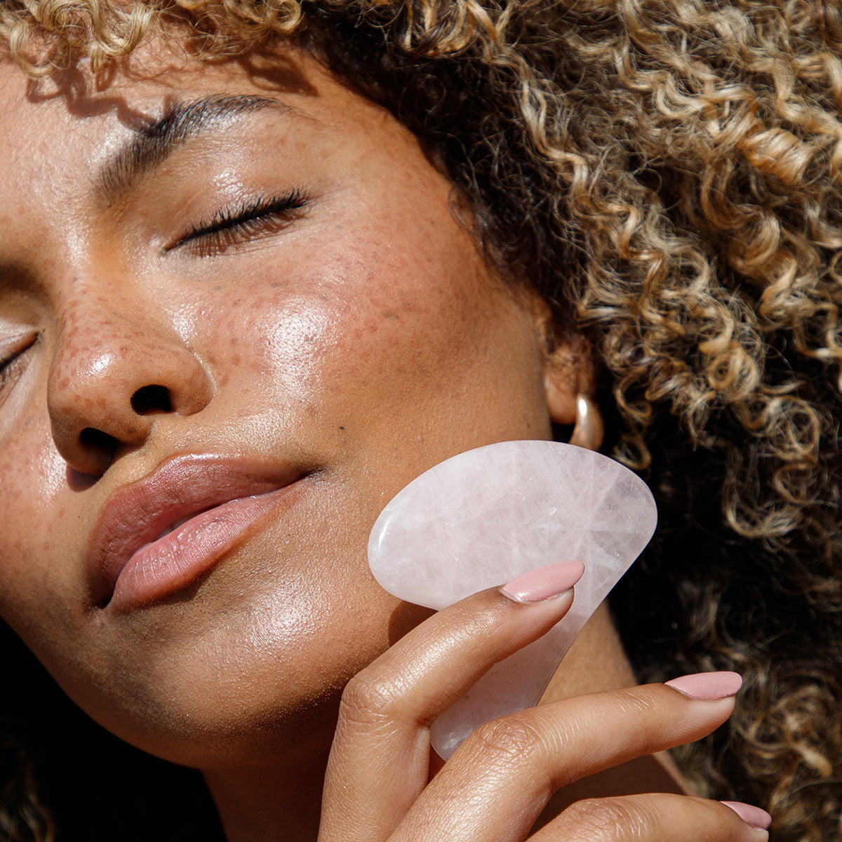 Rose Quartz Roller and Gua Sha