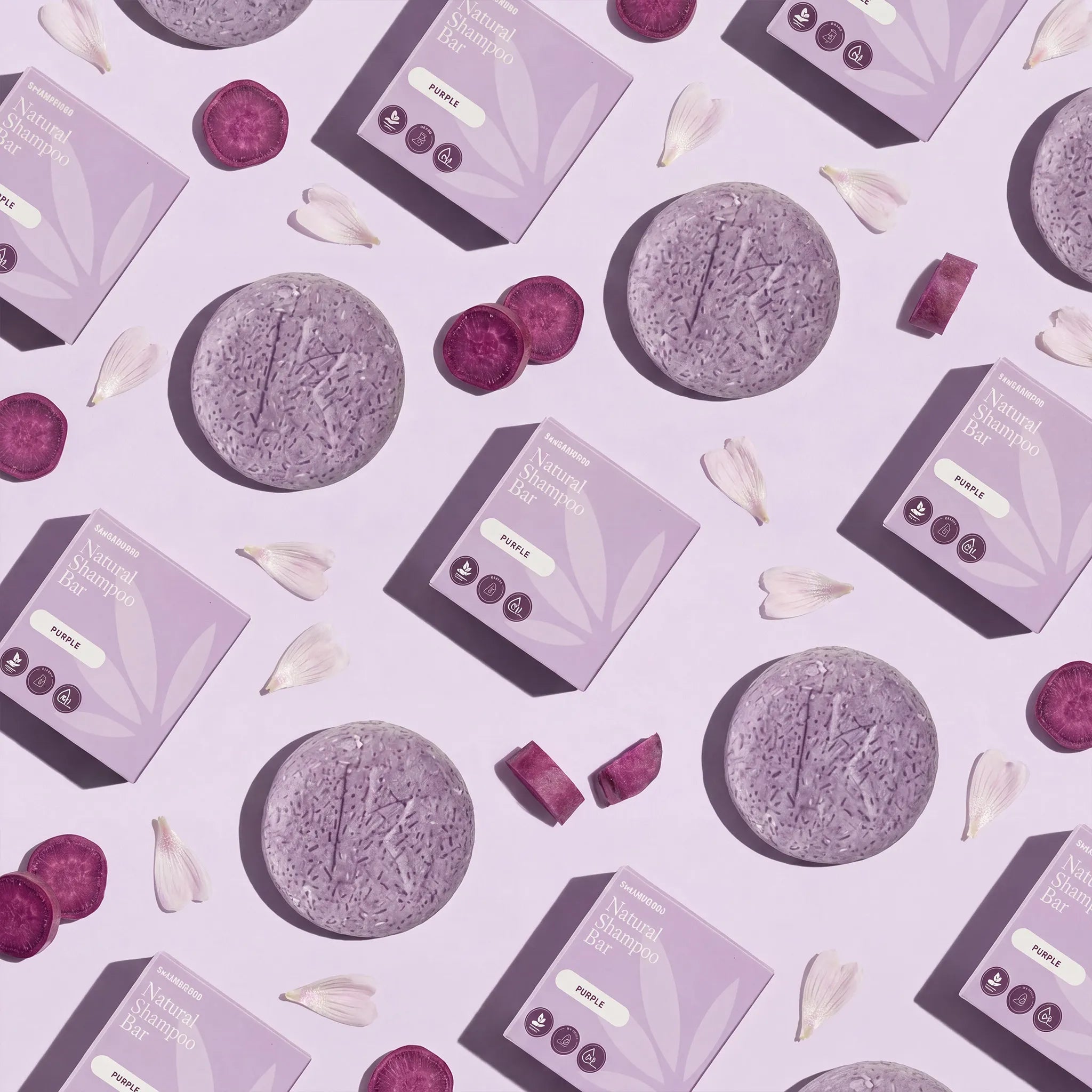 purple hair solid shampoo