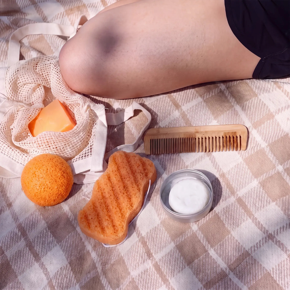 kojic acid body konjac sponge