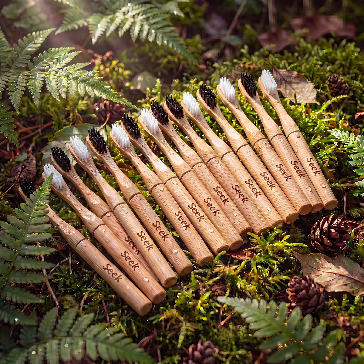 Bulk bamboo toothbrushes
