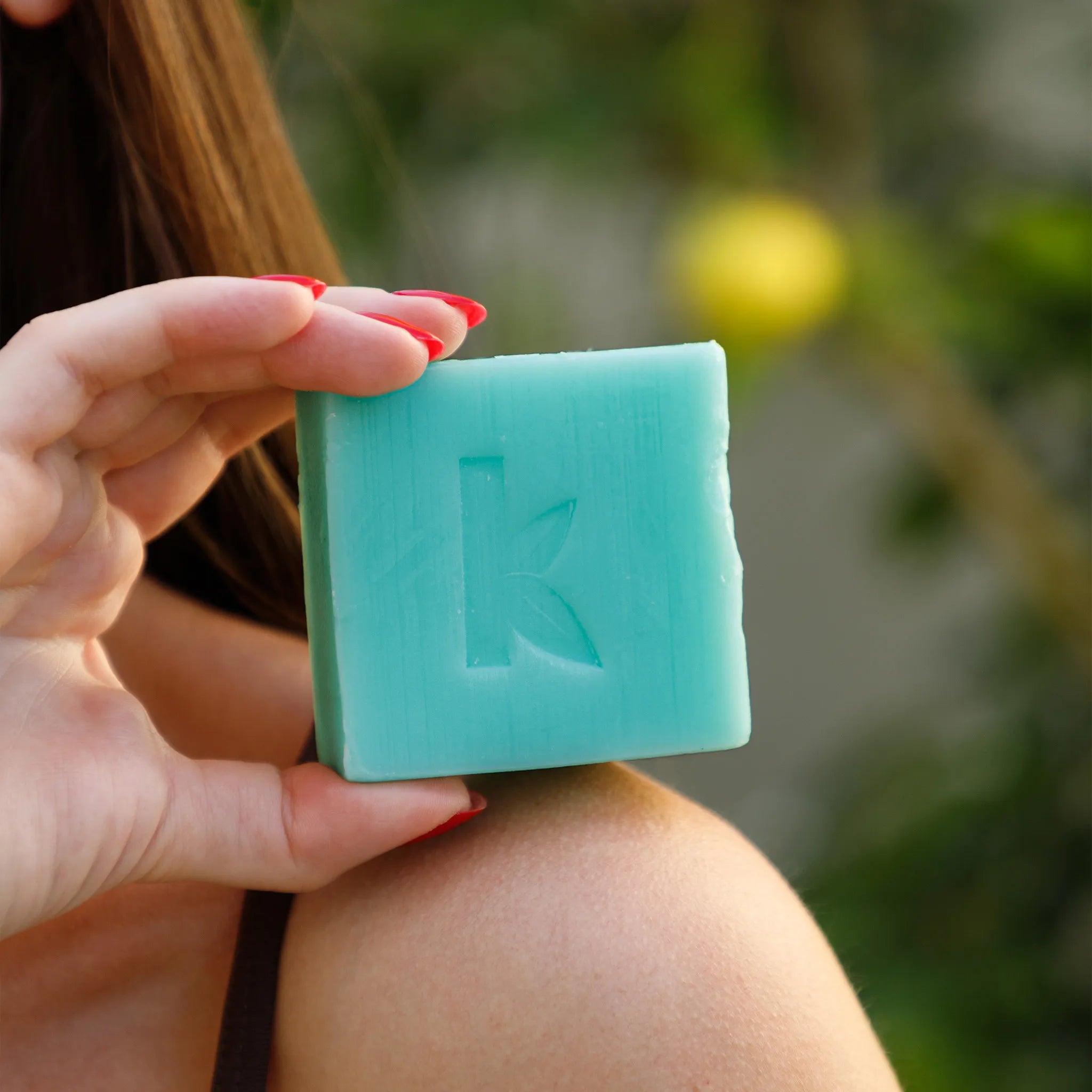 sea salt soap with seaweed extract