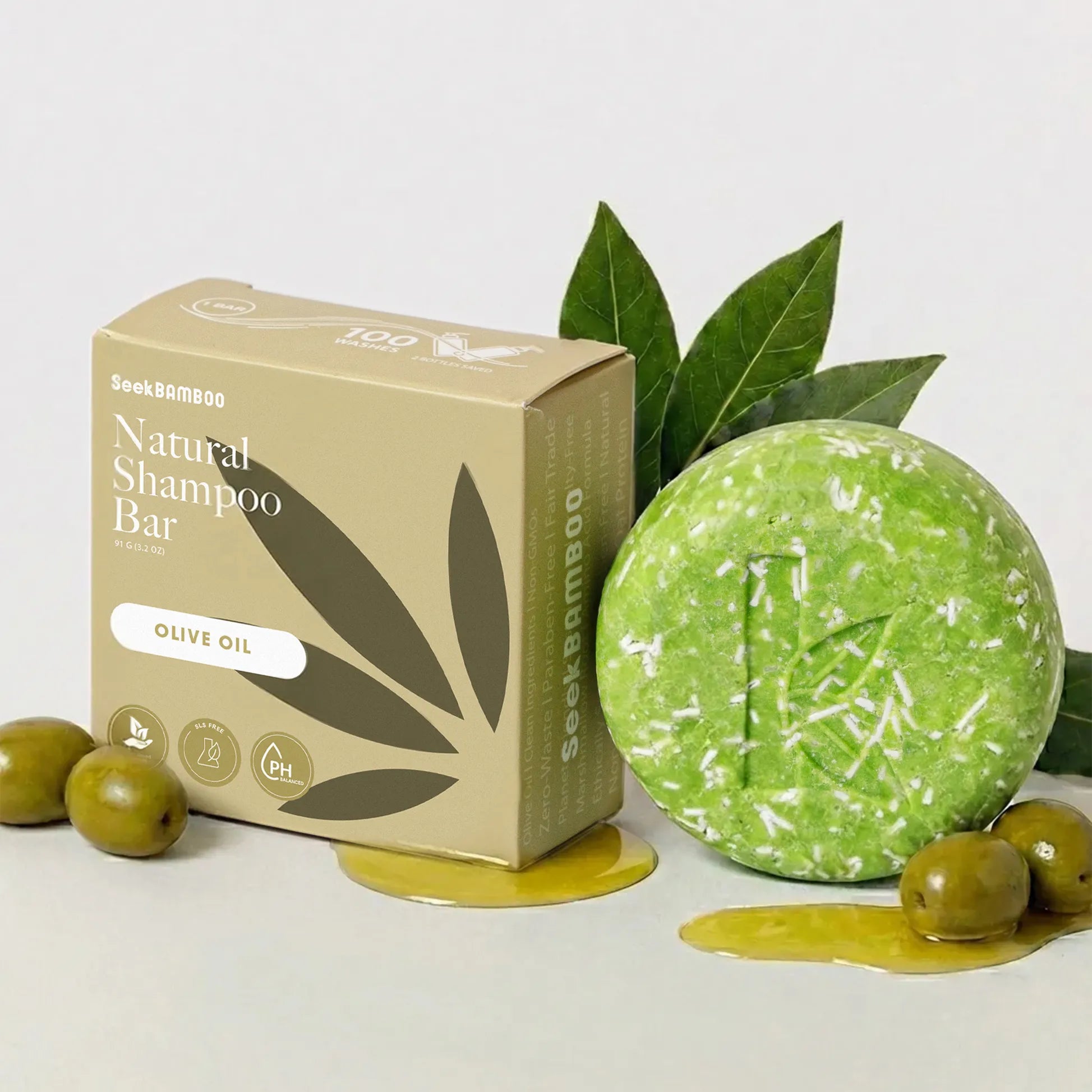 olive oil shampoo bar
