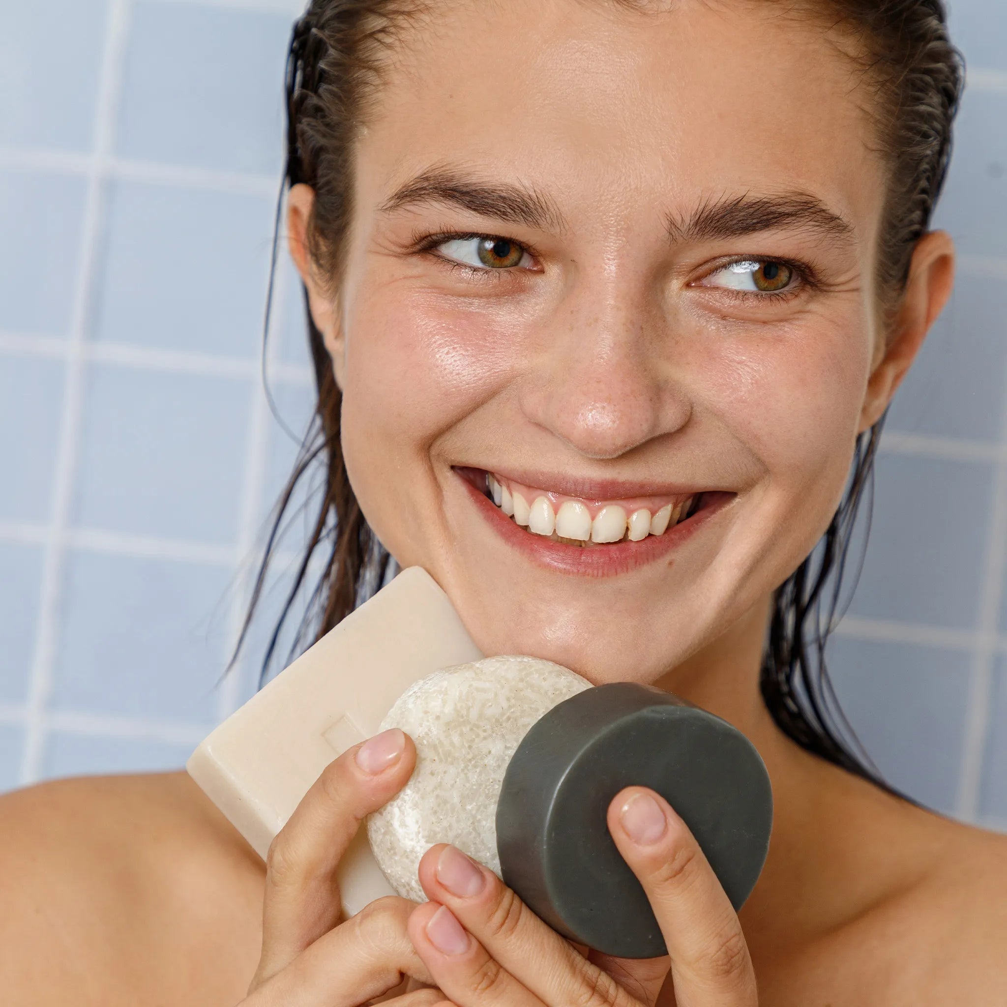 rosemary shampoo soap and soap bar