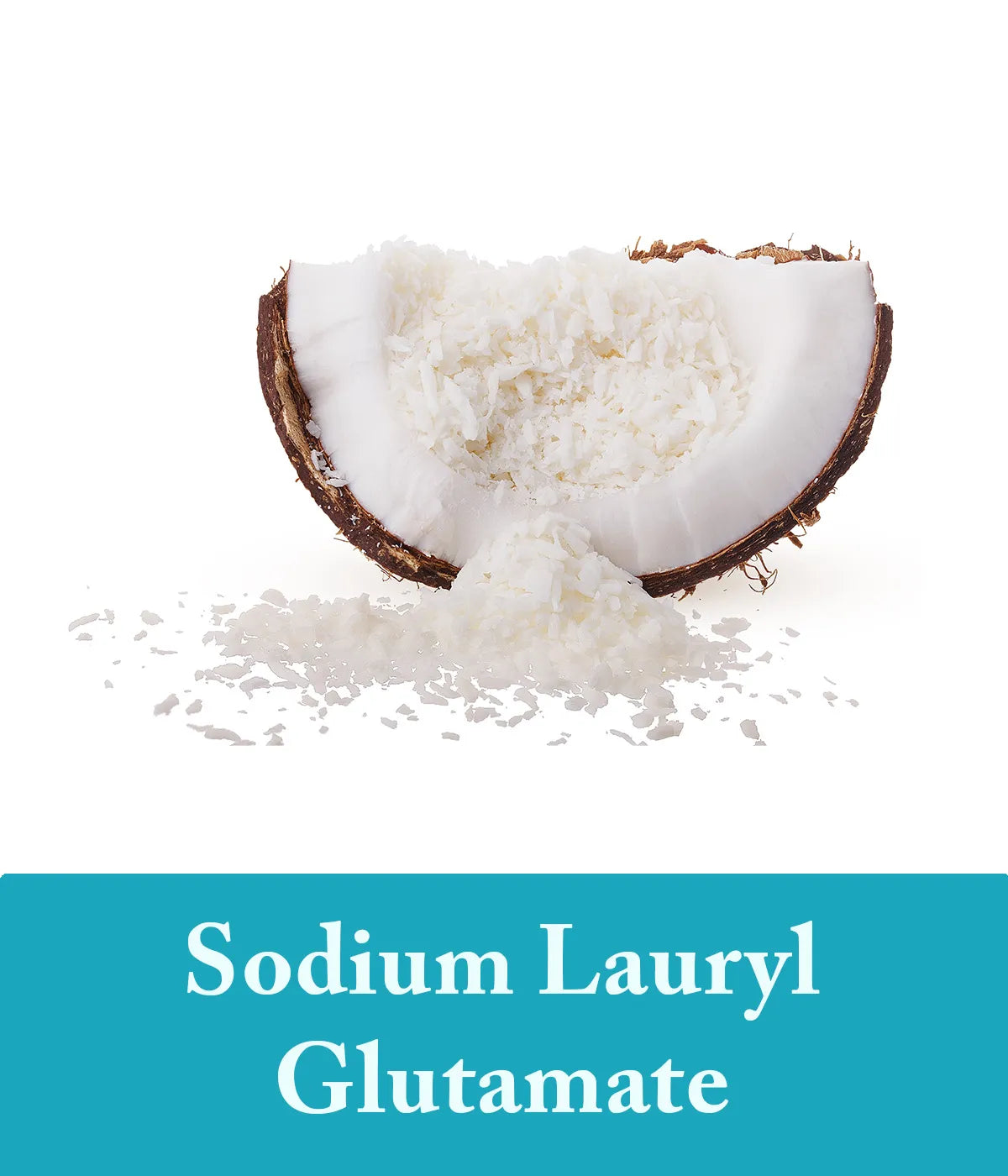 sodium lauryl glutamate icon as an ingredient for seaweed shampoo