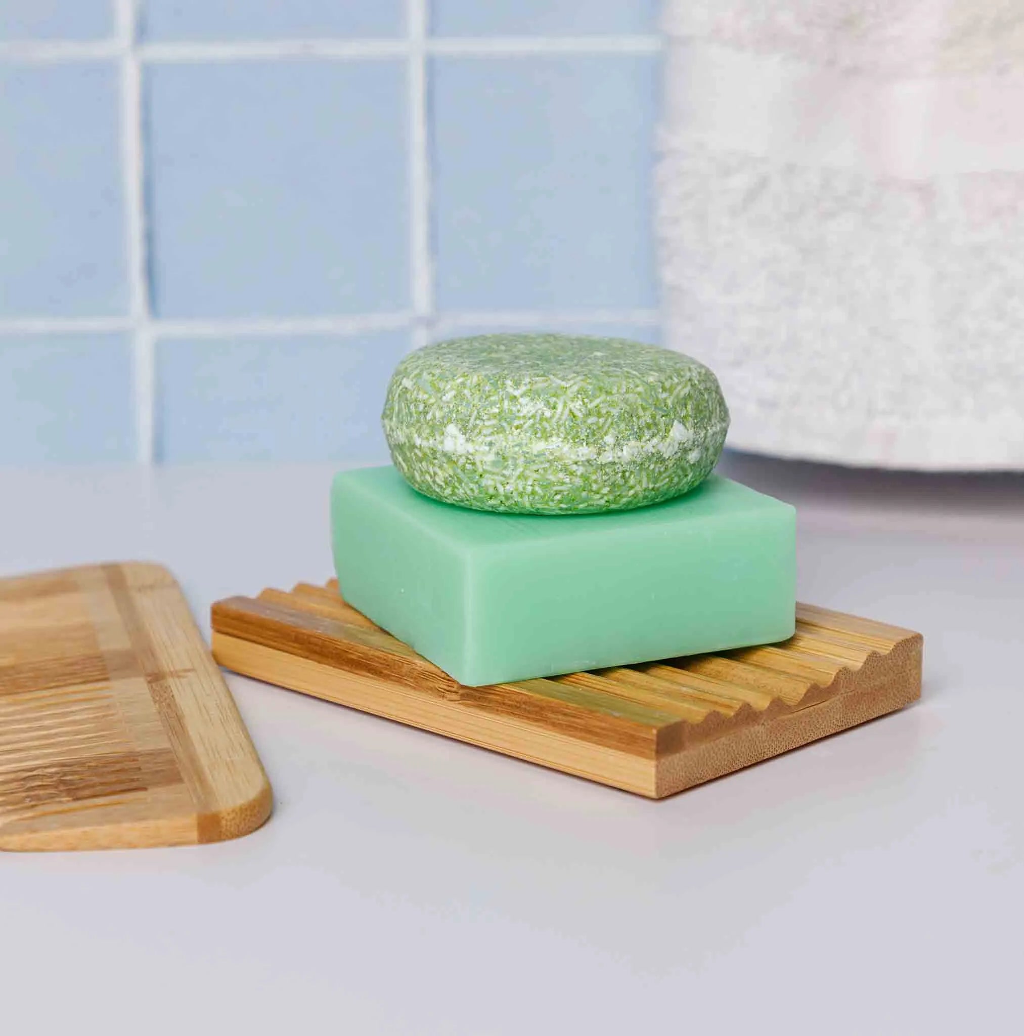 tea tree shampoo and soap bar product image