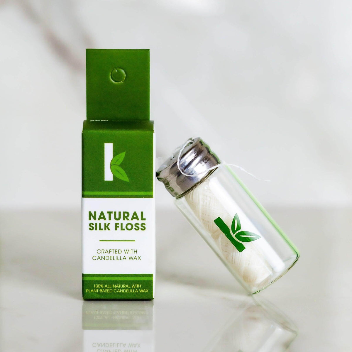 Natural Silk Floss PlantBased Silk Dental Floss EcoFriendly