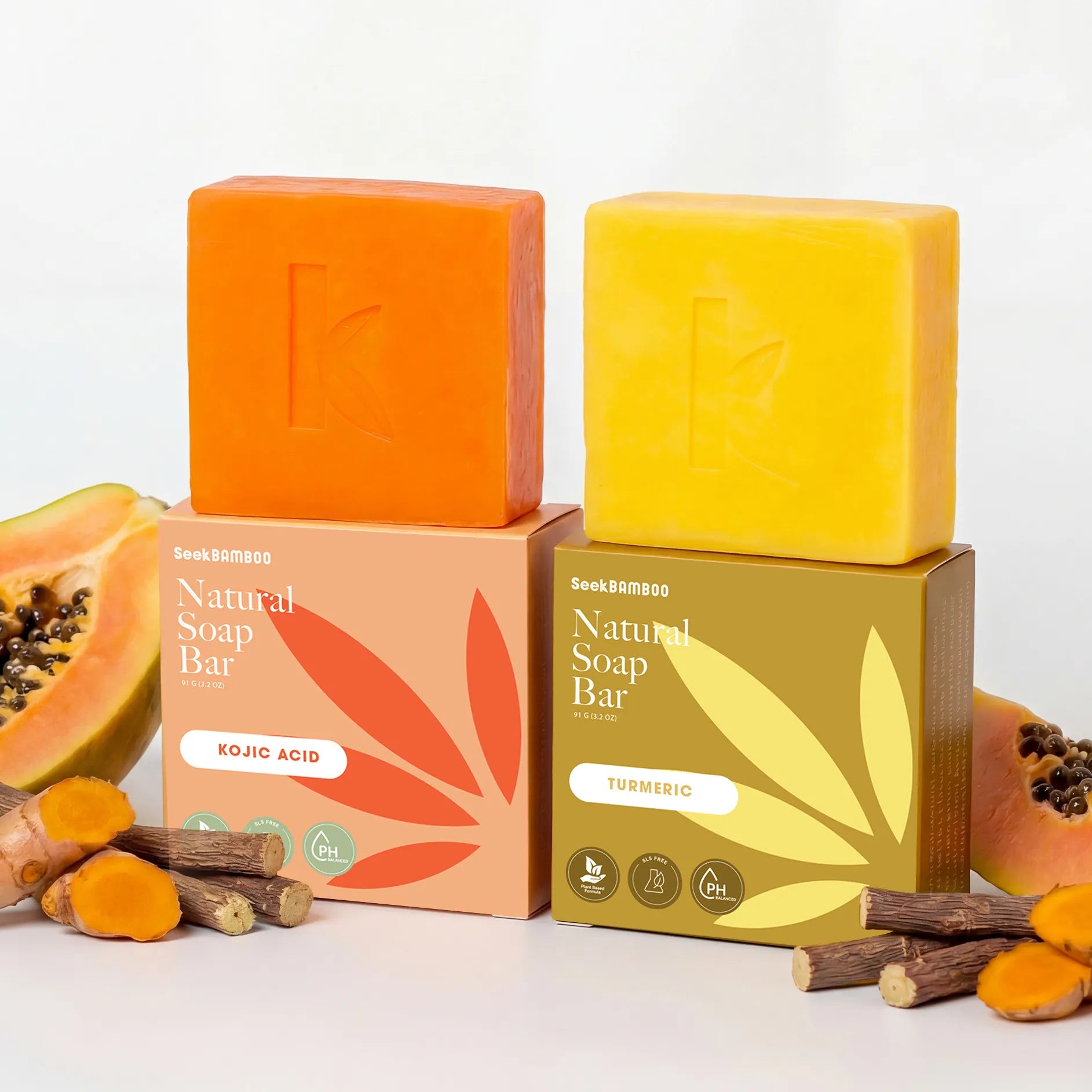 turmeric and kojic acid soap