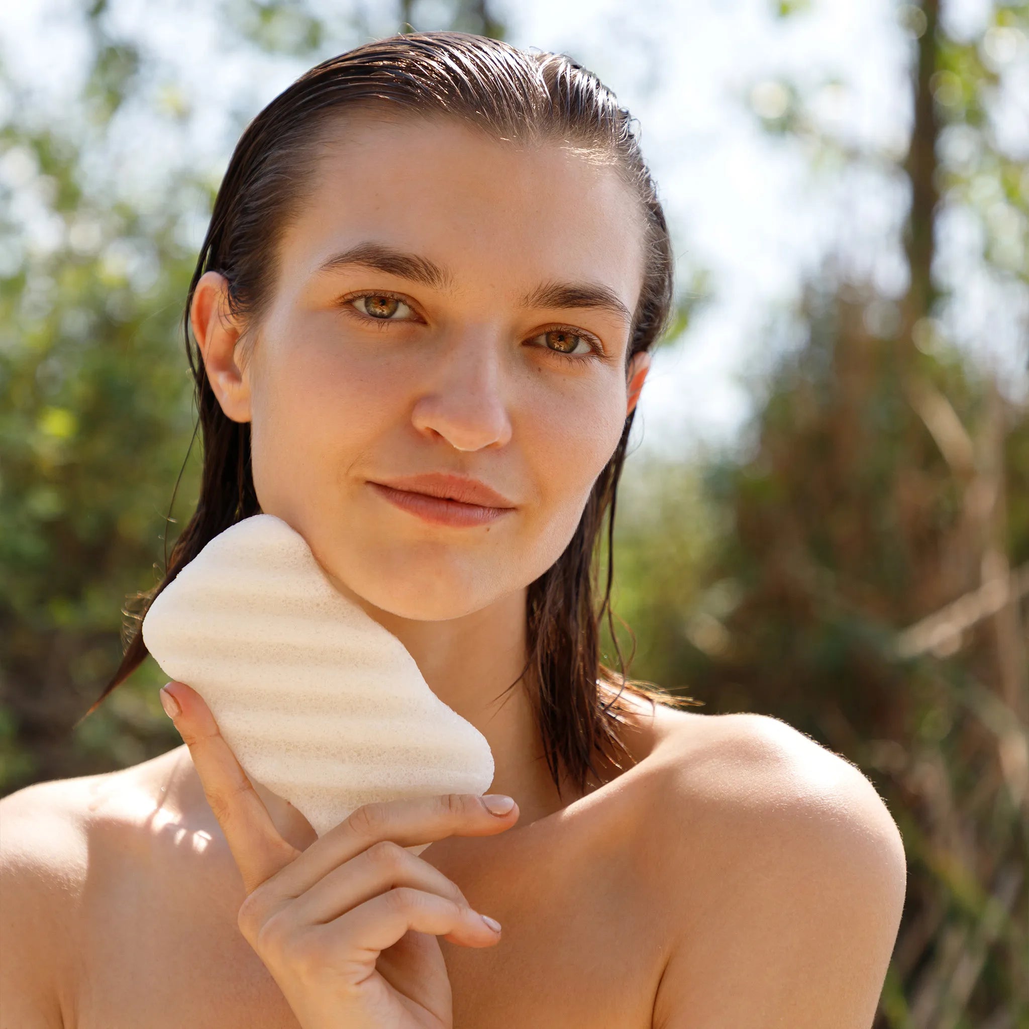 Unscented Konjac Body Sponge