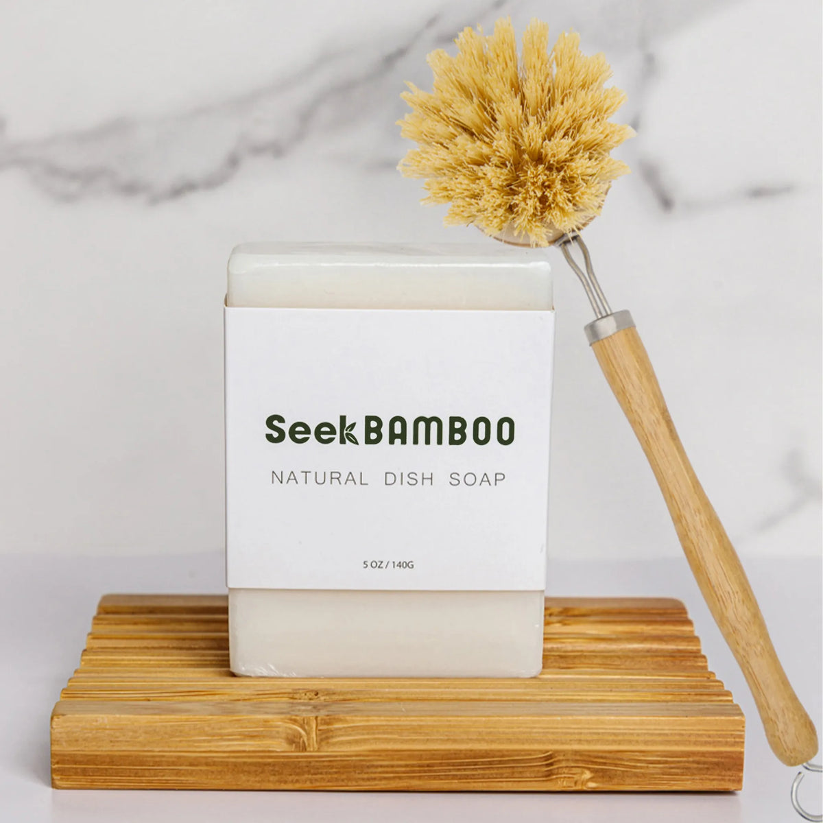 Zero Waste Dishwashing Kit | All-Natural Cleaning by Seek Bamboo
